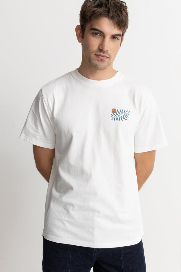 RHYTHM Fern Vintage Ss T-Shirt - VINTAGE WHITE - Sun Diego Boardshop