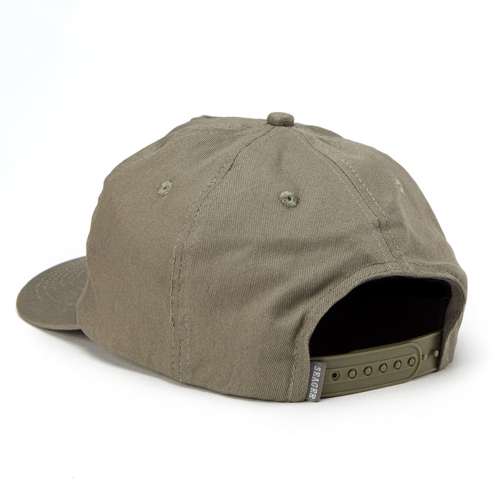 Seager Wilson Snapback Stone Grey - Stone Gray - Sun Diego Boardshop