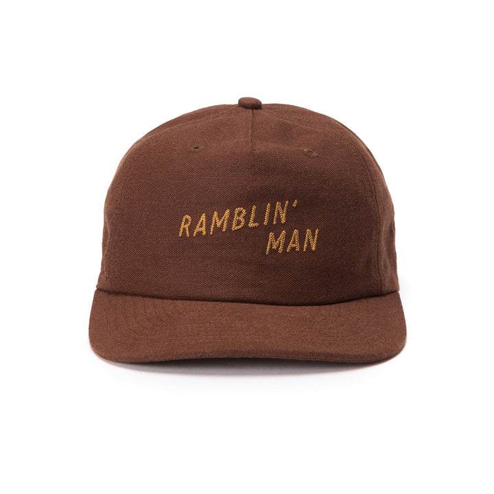 Seager Ramblin' Man Hemp Snapback - Brown - Sun Diego Boardshop