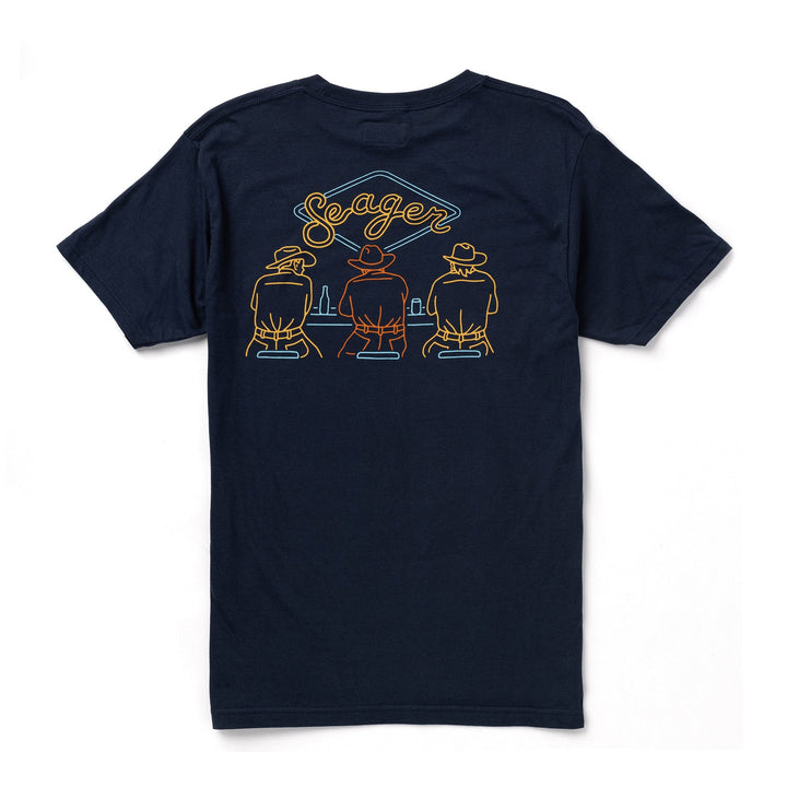 Seager Honky Tonk Tee - Navy
