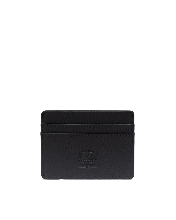 Herschel Supply Co. Charlie Leather Wallet - Black - Sun Diego Boardshop