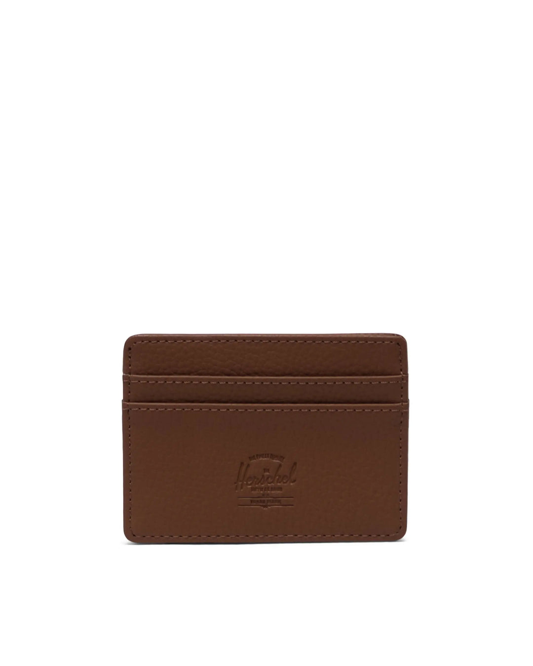 Herschel Supply Co Charlie Cardholder Wallet Vegan Leather - Saddle Brown - Sun Diego Boardshop