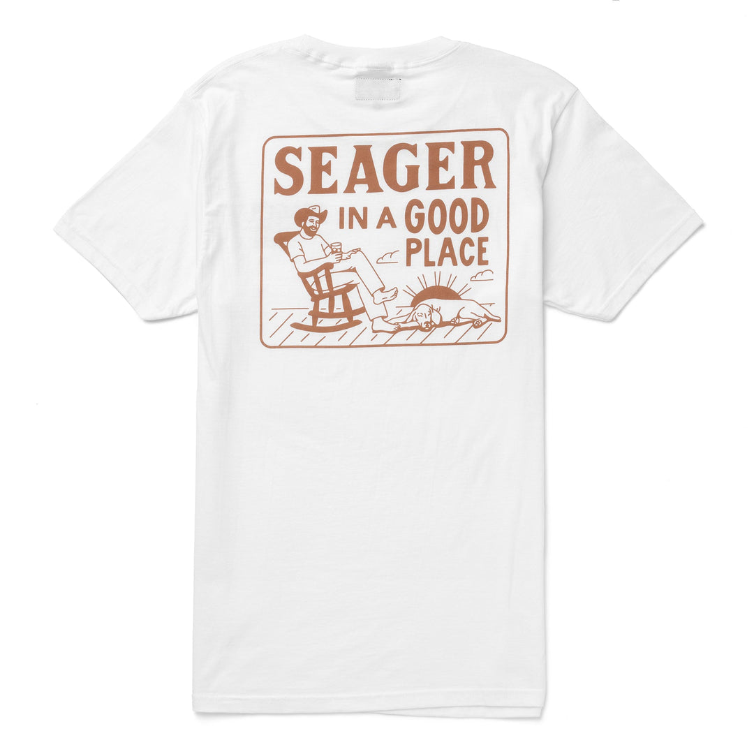 Seager Stapleton Tee White - White - Sun Diego Boardshop