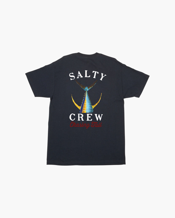 Salty Crew Tailed S/S Standard Tee - Navy (Back Detail)