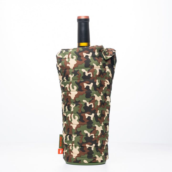 Puffin The Caddy - Woodsy Camo/Puffin Red - Front No Hood