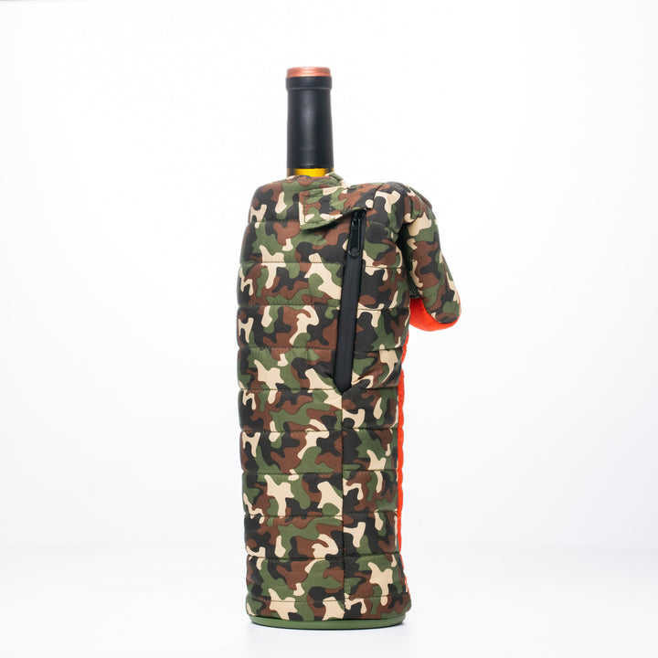 Puffin The Caddy - Woodsy Camo/Puffin Red - Zipper no Hood