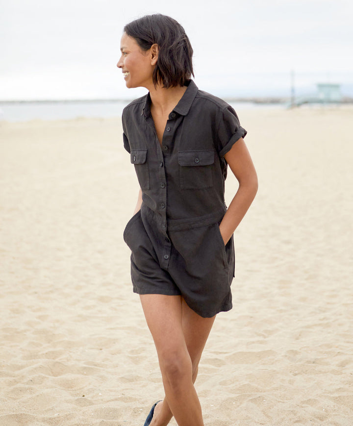 Outerknown  S.E.A. Suit Shortall - Pitch Black - Sun Diego Boardshop