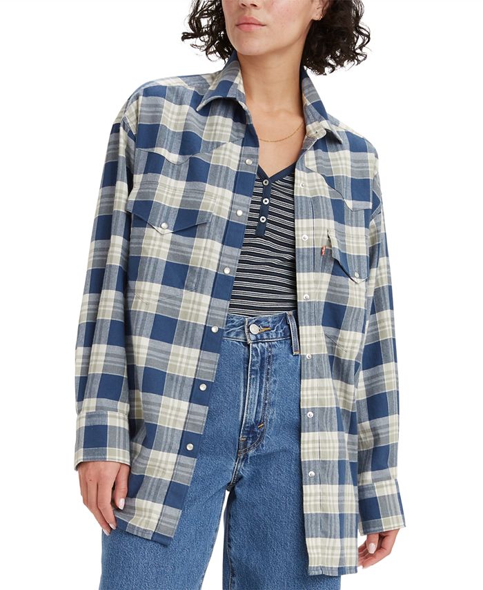 Levi's Dylan Relaxed Western Shirt - Sargasso Sea