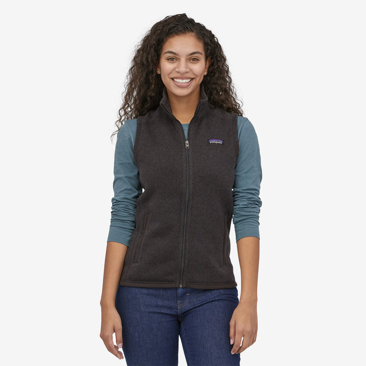 Patagonia Women's Better Sweater Fleece Vest - Black - Sun Diego Boardshop