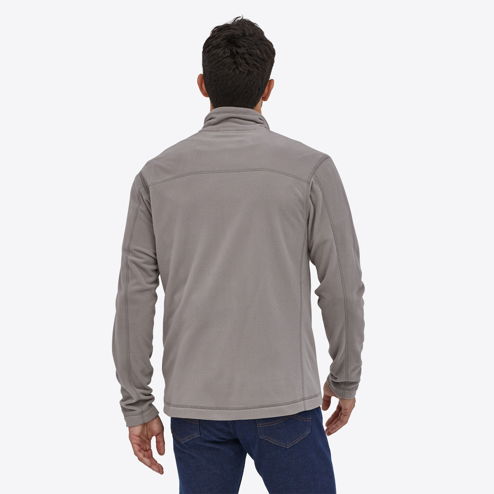 Patagonia Men's Micro D Fleece Jacket - Feather Grey – Sun Diego