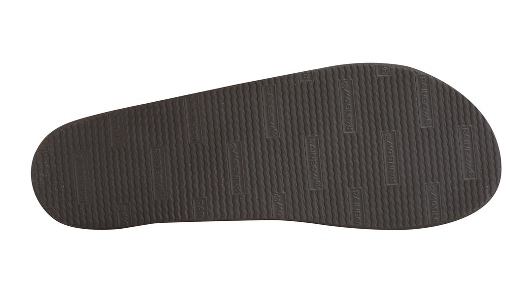 Rainbow Single Layer Arch Support Premier Leather With 1" Strap - Sierra Brown - Sun Diego Boardshop