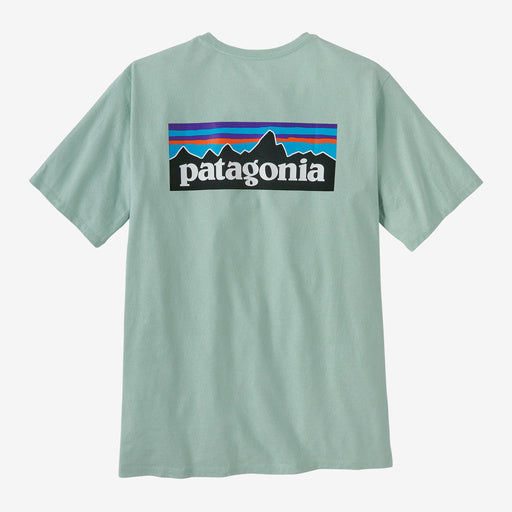 Patagonia Men's P-6 Logo Responsibili-Tee - Wispy Green - Sun Diego Boardshop
