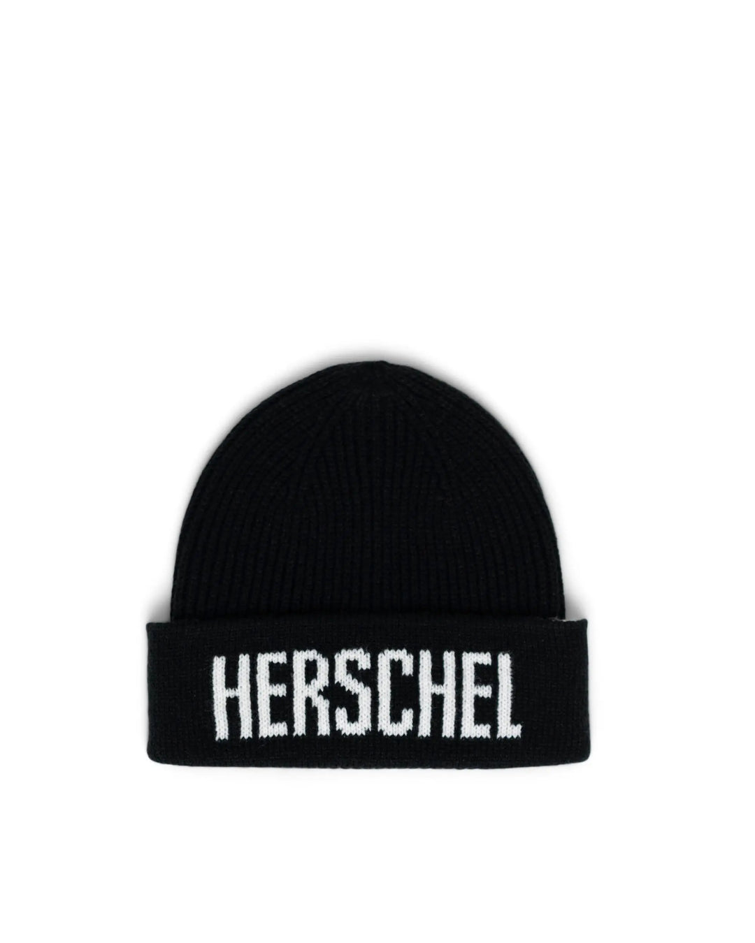 Herschel Supply Co. Polson Knit Logo Beanie - Black - Sun Diego Boardshop