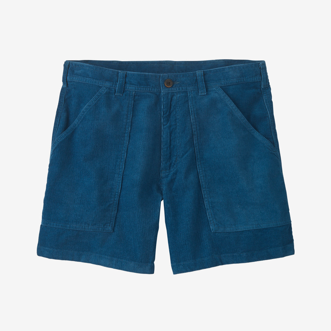 Patagonia Men's Organic Cotton Cord Utility Shorts - 6" - Wavy Blue - Sun Diego Boardshop