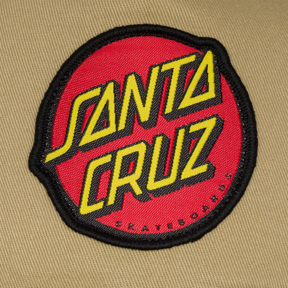 Santa Cruz Classic Snapback Santa Cruz Hat - Tan - Sun Diego Boardshop