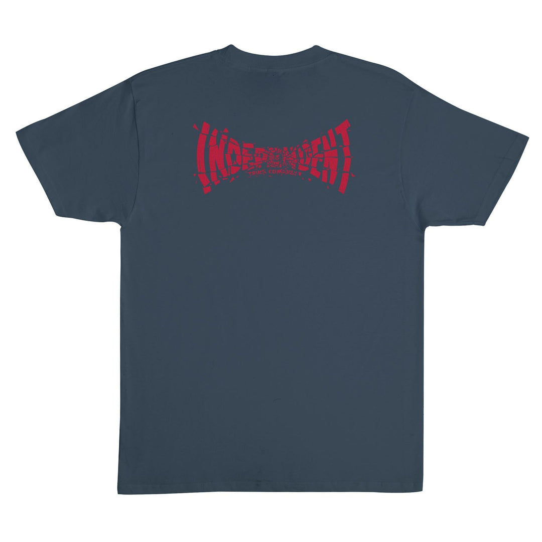 Independent Shatter Span Men's T-Shirt - Steel Blue - Sun Diego Boardshop
