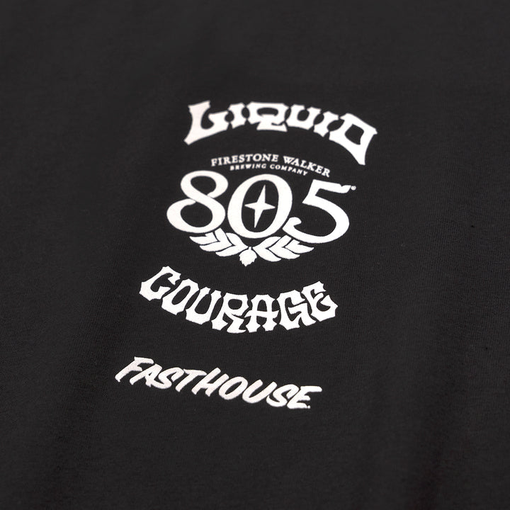 Fasthouse 805 Liquid Courage Tee - Black - Sun Diego Boardshop
