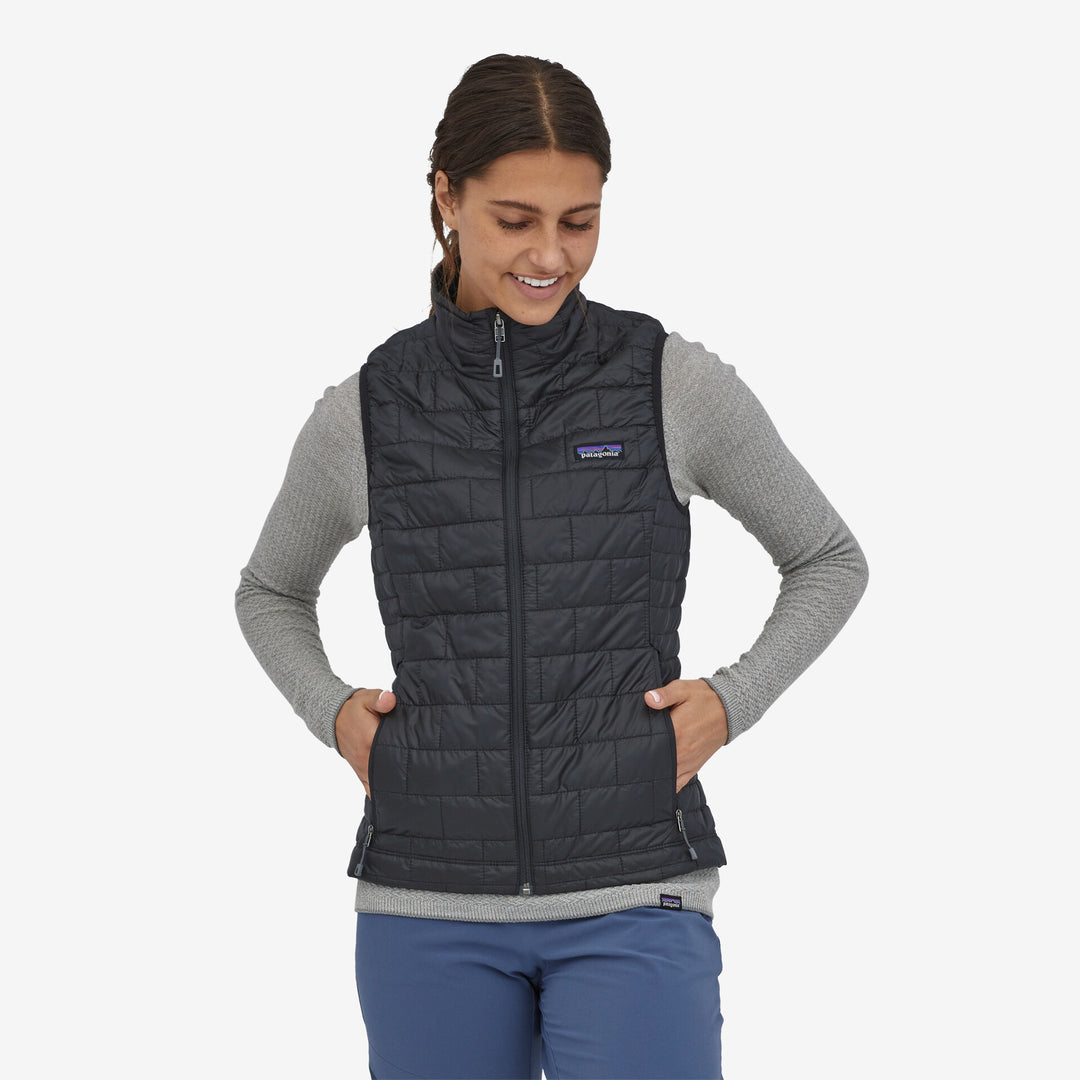 Patagonia Women's Nano Puff Vest - Black - Sun Diego Boardshop