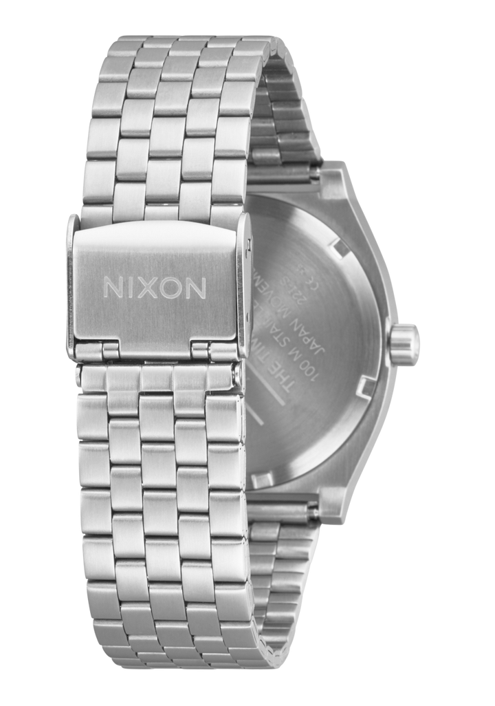 Nixon Time Teller - Silver/Mandarin - Sun Diego Boardshop