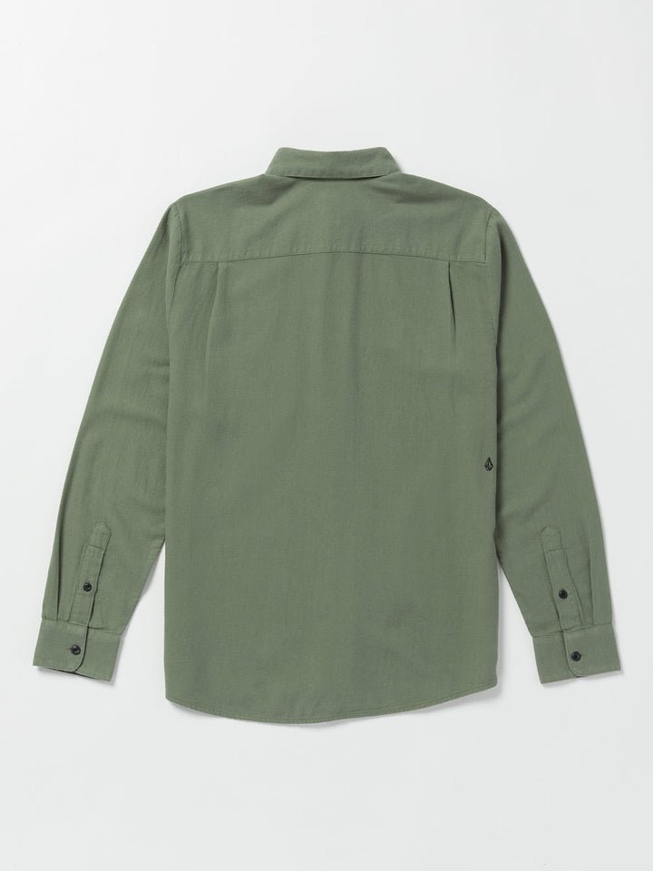 Volcom Caden Solid Long Sleeve Shirt - Agave - Sun Diego Boardshop