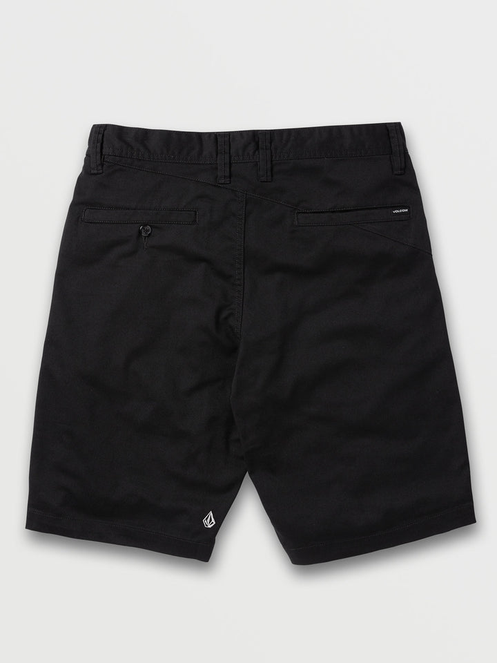 Volcom Frickin Modern Stretch Shorts - Black (Back)