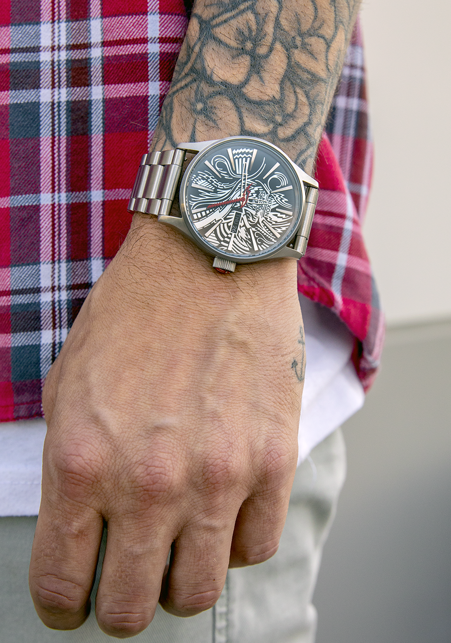 Nixon 2025 skeleton watch