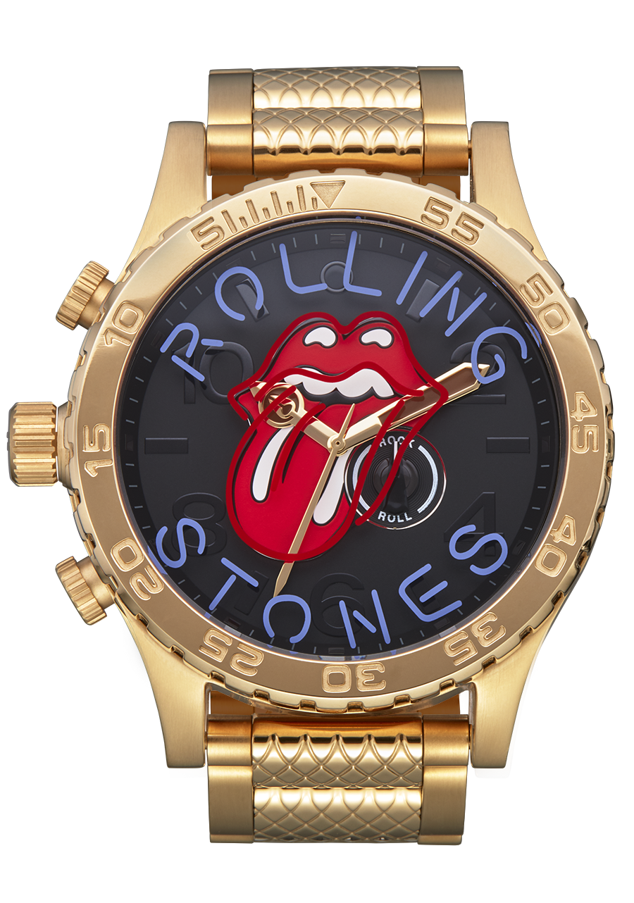 Nixon Rolling Stones 51-30 - Gold / Black