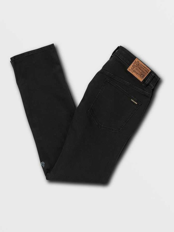 Volcom Solver Modern Fit Jeans - Black Out