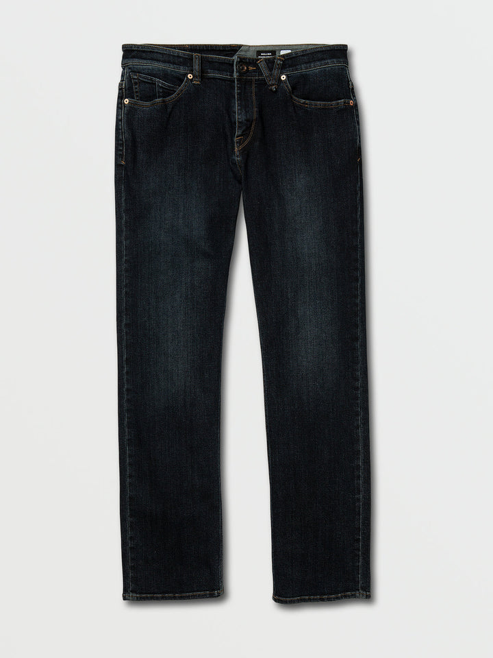 Volcom Solver Modern Fit Jeans - Vintage Blue (Front)