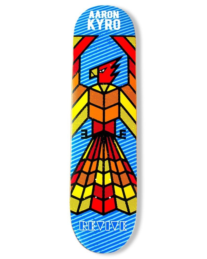 Braille Skateboarding Revive Aaron Kyro Phoenix Skateboard Deck - Sun Diego Boardshop