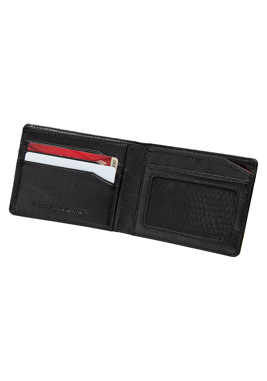 Nixon Cape Leather Wallet - Black - Sun Diego Boardshop