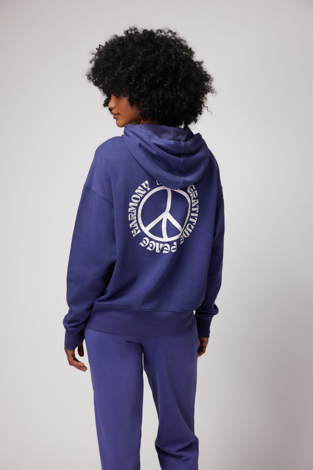 Spiritual Gangster Harmony Phoebe Hoodie - Indigo - Sun Diego Boardshop