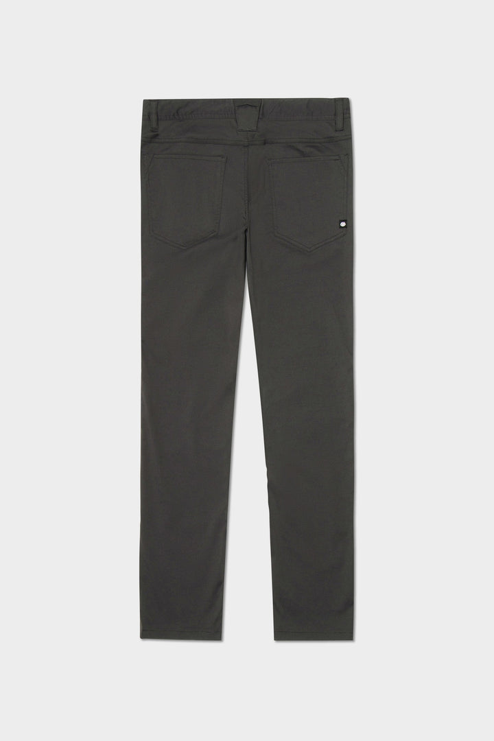 686 Everywhere Pant Slim Fit 34" - Charcoal - Back FLat Lay