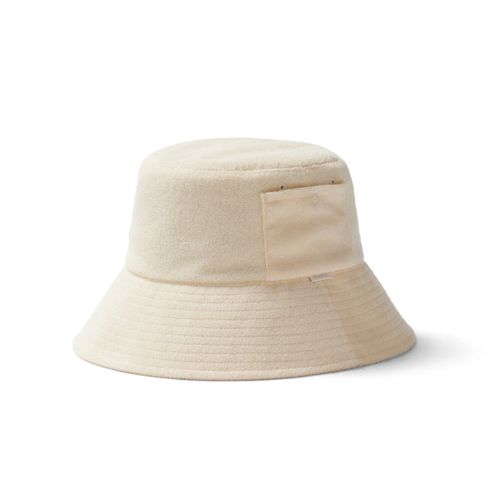 Hemlock Hat Co. Marina Bucket - Ivory (Front)