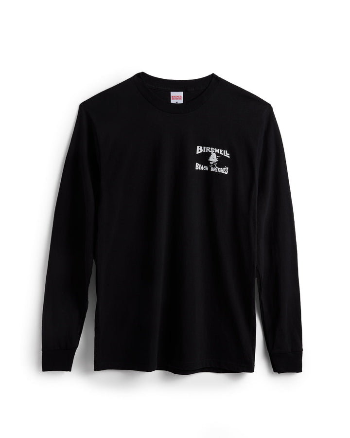 Birdwell License Plate Long Sleeve T-Shirt - Black - Sun Diego Boardshop