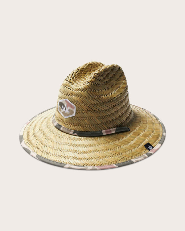 Hemlock Willow Little Kids Straw Lifeguard Hat - Multi Colored - Sun Diego Boardshop