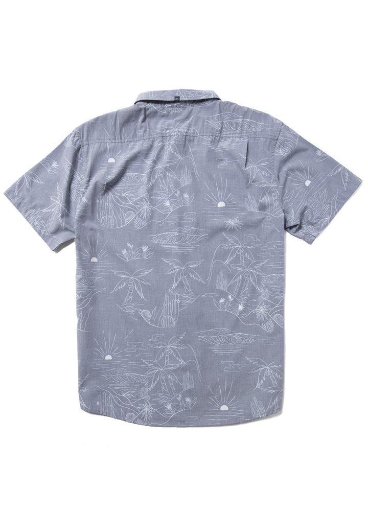 Vissla Desert Barrels Eco Short Sleeve Shirt - Midnight - Sun Diego Boardshop