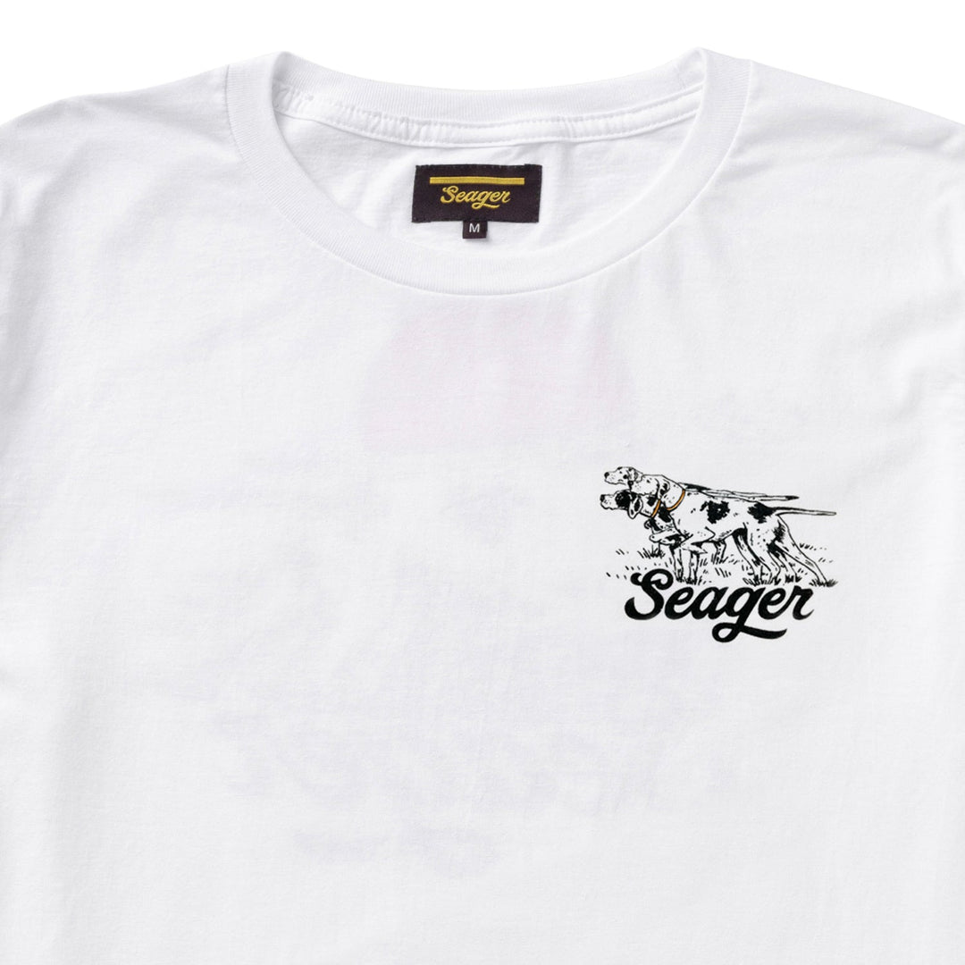 Seager Pointer Tee - White - Sun Diego Boardshop
