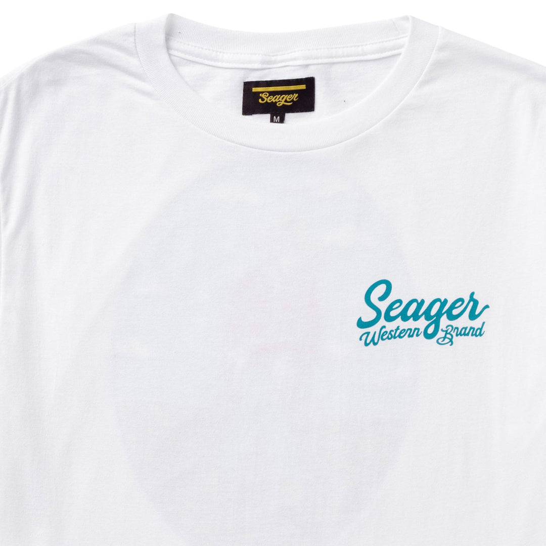 Seager Ponder Tee - White - Sun Diego Boardshop