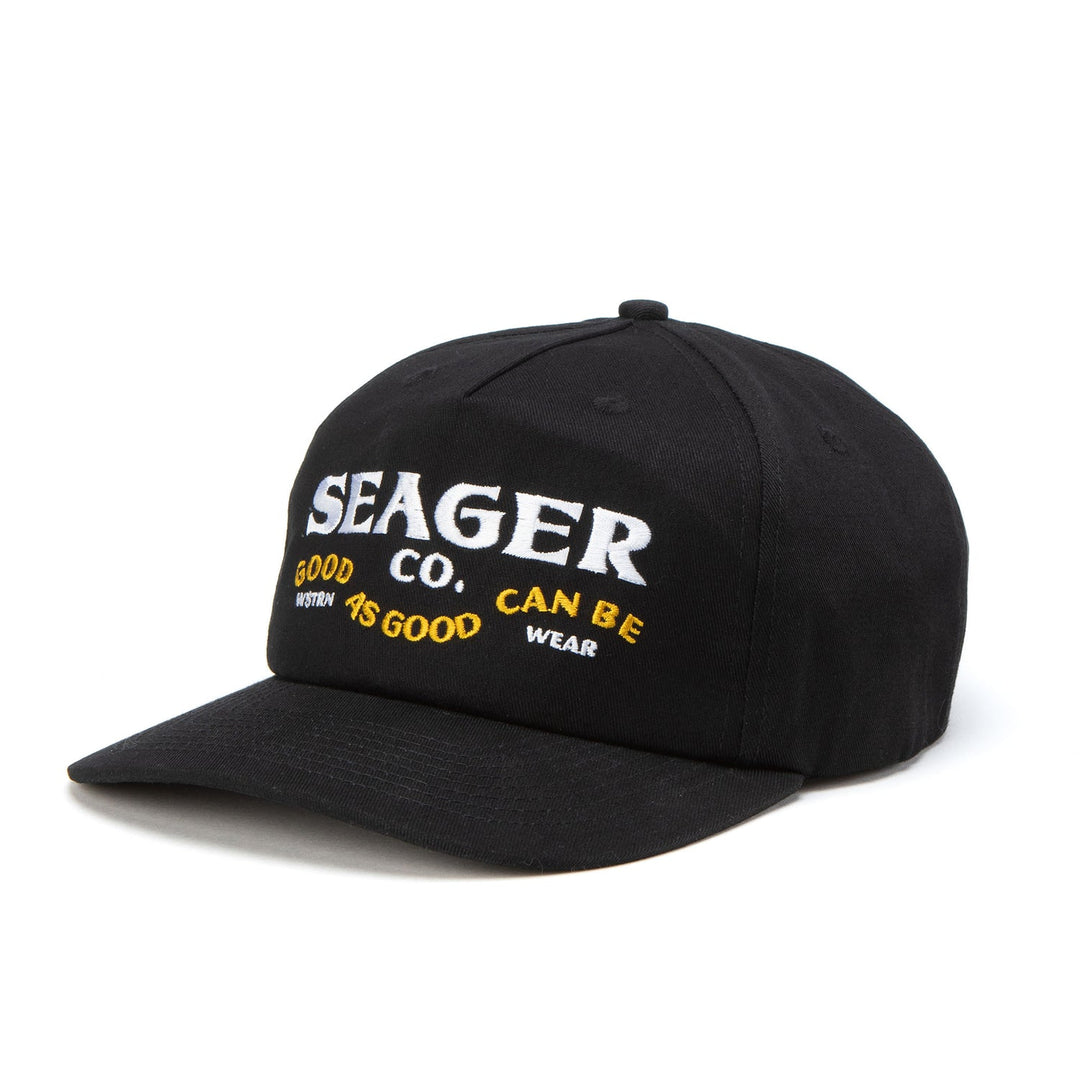 Seager Good As Good Can Be Snapback - Black - Sun Diego Boardshop