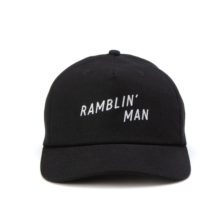 Seager Ramblin' Man Hemp Snapback - Black - Sun Diego Boardshop
