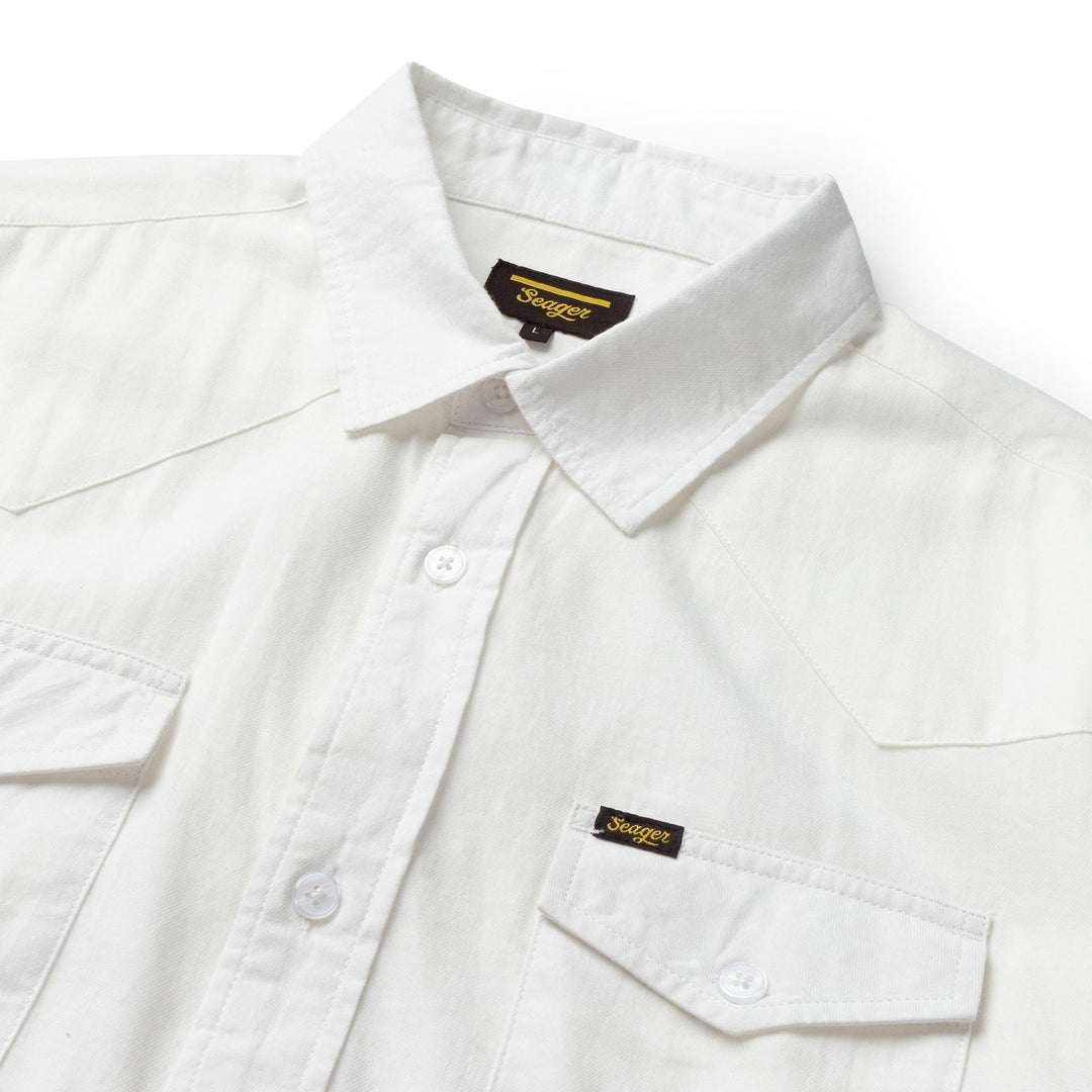 Seager Amarillo L/S Shirt - White - Sun Diego Boardshop