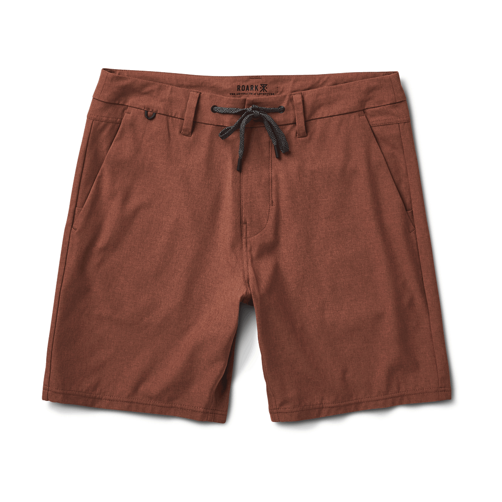 Roark Explorer 2.0 Hybrid Shorts 19" - Rust (Front)
