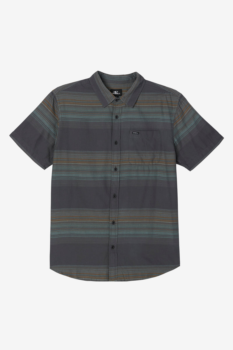 O'Neill Seafaring Stripe Standard Shirt - Graphite - Sun Diego Boardshop
