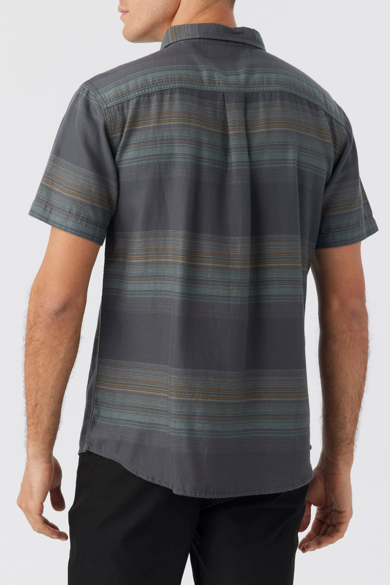 O'Neill Seafaring Stripe Standard Shirt - Graphite - Sun Diego Boardshop