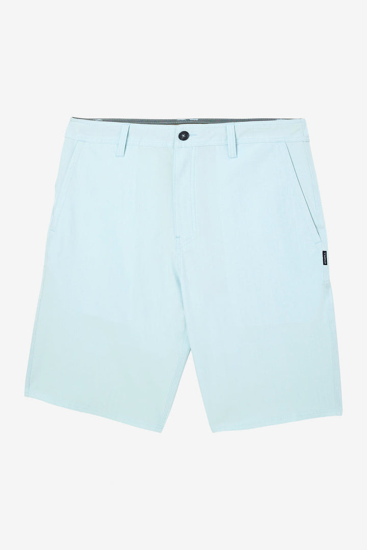 O'Neill Reserve Heather 21" Hybrid Shorts - Sky (Front Detail)