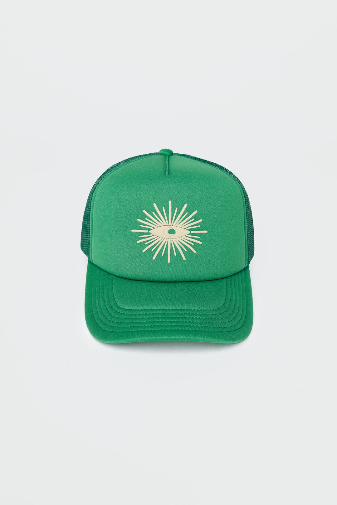 Spiritual Gangster Seeing Eye Trucker Hat - Green - Sun Diego Boardshop
