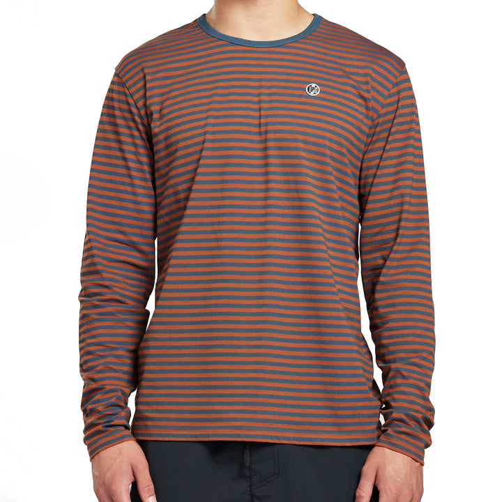 IPD Spencer Long Sleeve Knit Top - Burnt Red - Sun Diego Boardshop