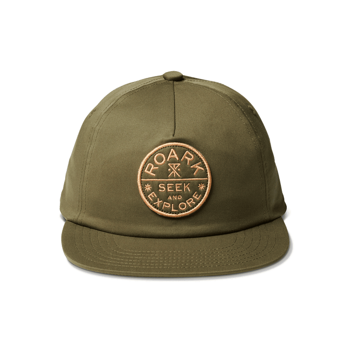 Roark Layover Strapback Hat - Military 2 - Sun Diego Boardshop
