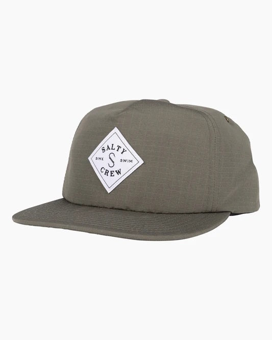 Salty Crew Tippet Rip 5 Panel - Olive - Sun Diego Boardshop